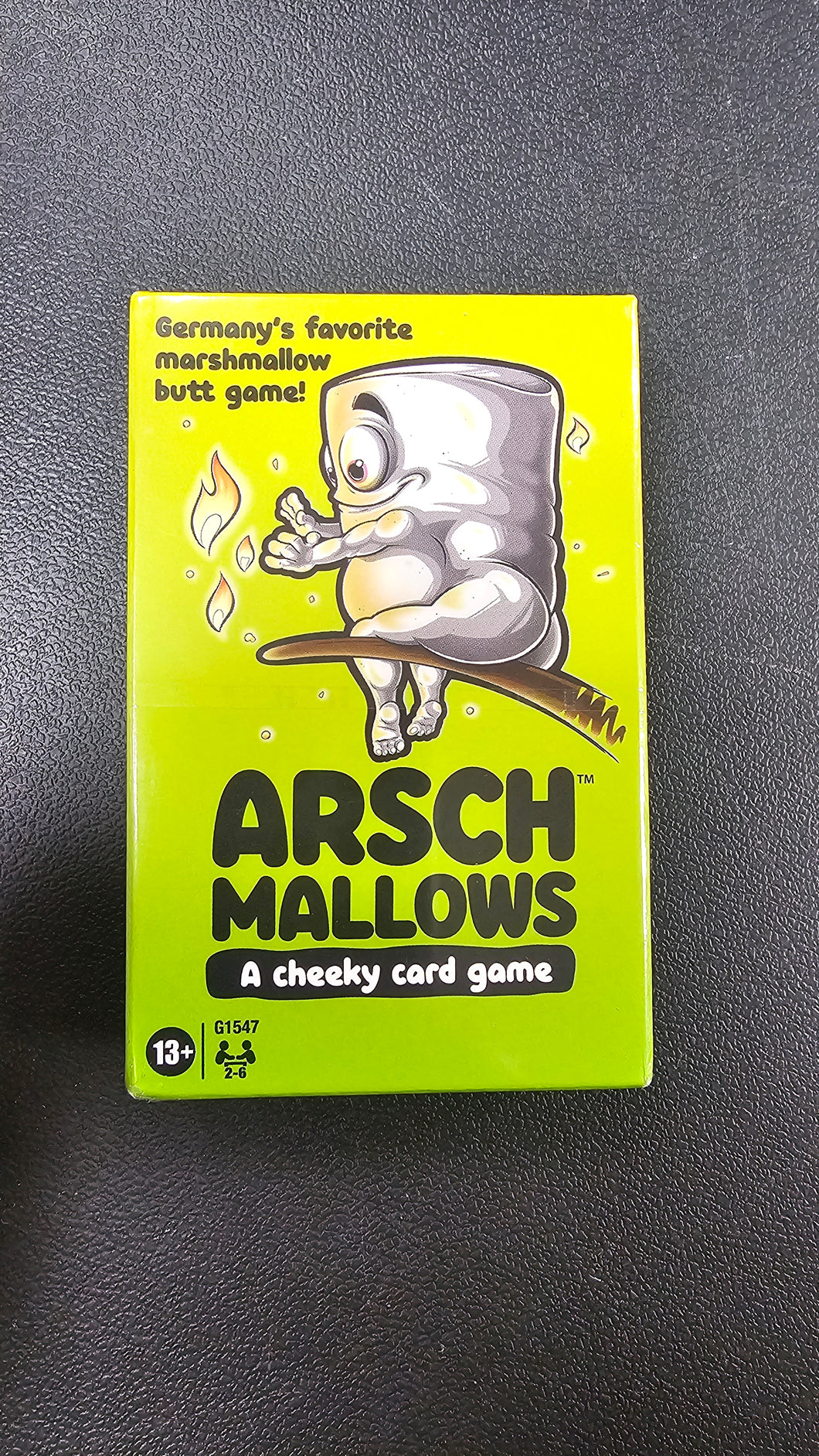 ARSCH MALLOWS A Cheeky Card Game ages 13+