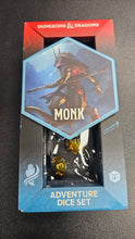 Load image into Gallery viewer, Dungeon and Dragons Monk Adventure Dice set