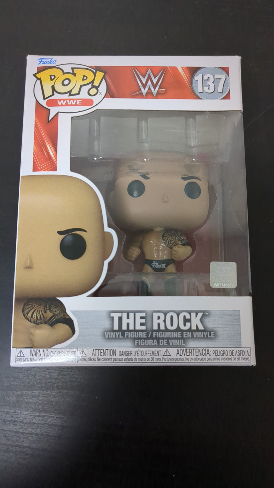 WWE The Rock Funko Pop
