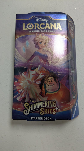 Shimmering Skies Lorcana Starter Deck