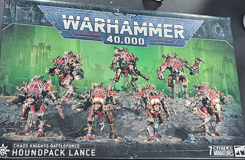 Warhammer 40k Chaos Knights Houndpack Lance