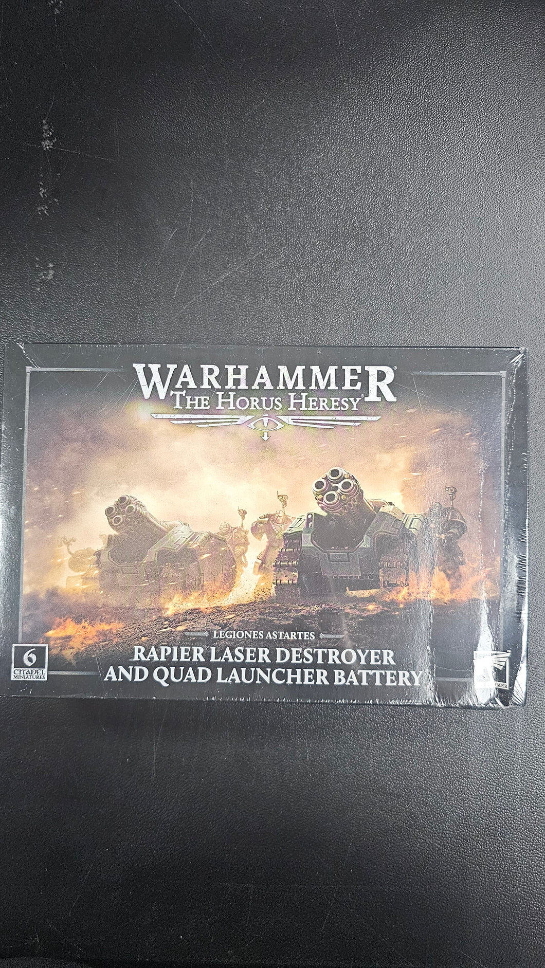 Warhammer The horus Hersey Rapier Laser Destroyer and Quad Launcher Battery