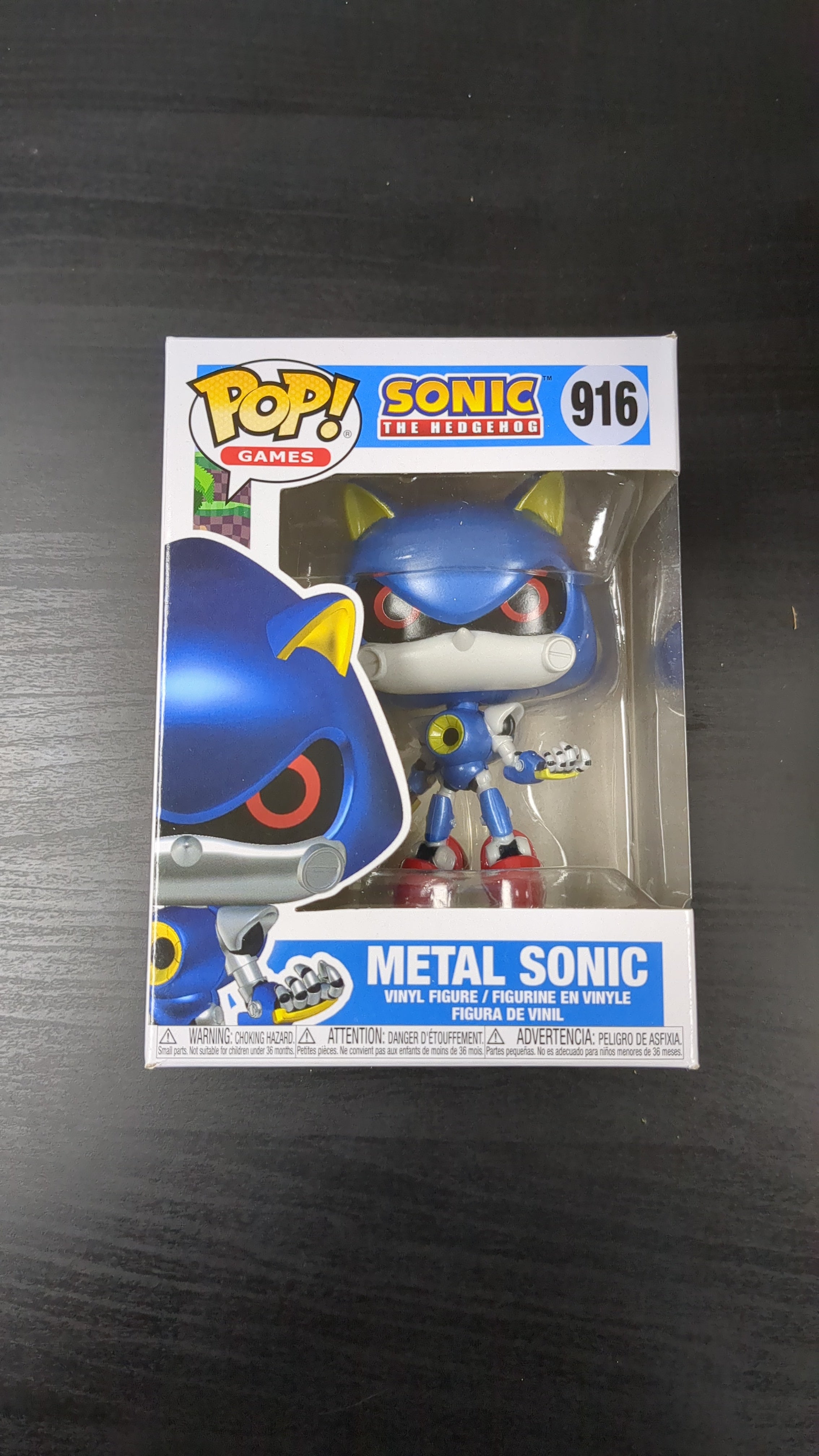 Figurine Funko Pop! Metal Sonic (Sonic The Hedgehog) - Vinyle, 9.5 Cm, Cadeau Pour Collectionneurs