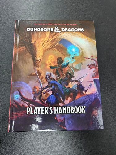 Dungeon and dragons Player Handbook 2024