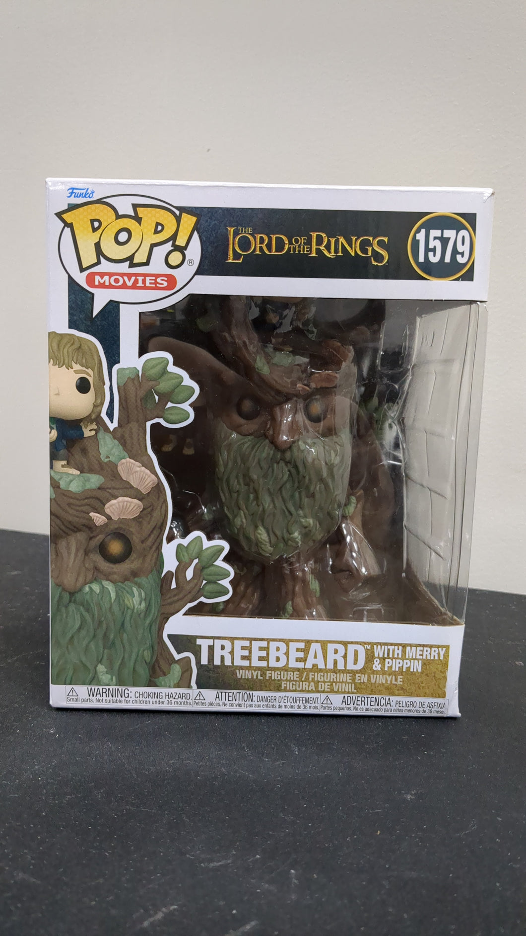 The Lord of the Rings Treebeard with Merry and Pippin