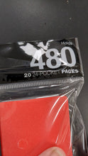 Load image into Gallery viewer, Red UP PRO Binder Portfolios 12 pocket Pro-binder