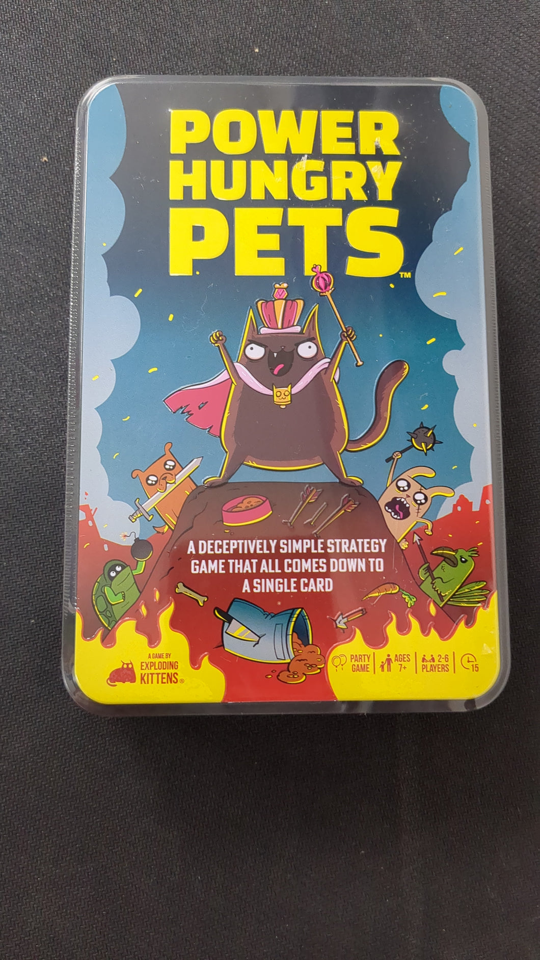 Exploding kittens : Power hungry Pets game