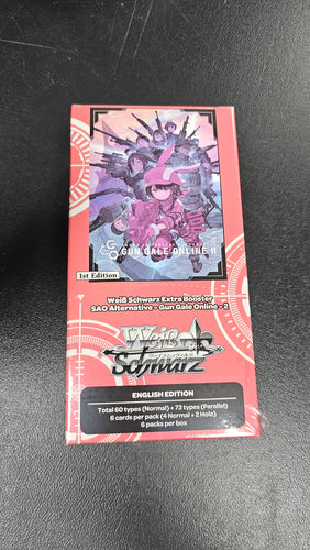 Weis Schwarz English Edition Gun Gale Online II (1st edition)