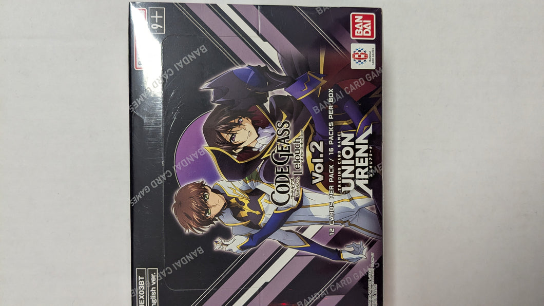 Code Geass Lelouch of the Rebellion Vol. 2 Box