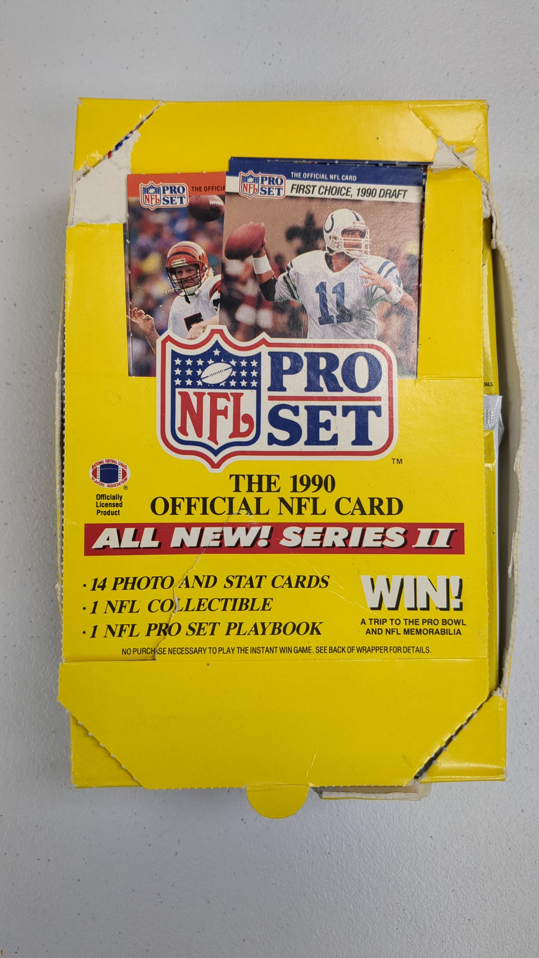 1990 Pro Set Football Series 2 Hobby Box