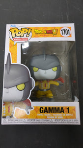 Dragonball super hero Gamma 1; Funko Pop 1701