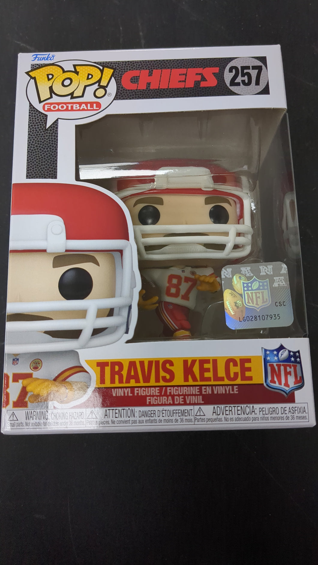 Travis Kelce Chiefs #257 Funko pop