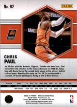 Load image into Gallery viewer, 2020-21 Panini Mosaic Chris Paul Phoenix Suns #92