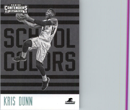 2016-17 Panini Contenders Draft Picks Class Reunion Kris Dunn Providence Friars