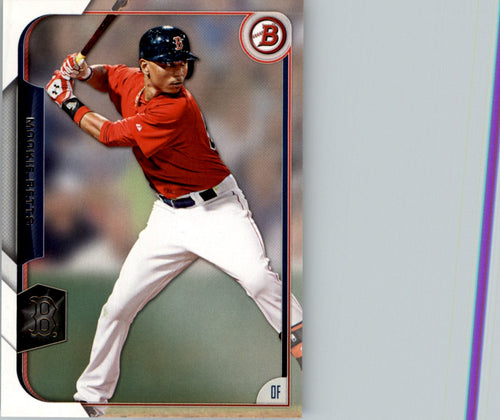 2015 Bowman Mookie Betts Boston Red Sox #27