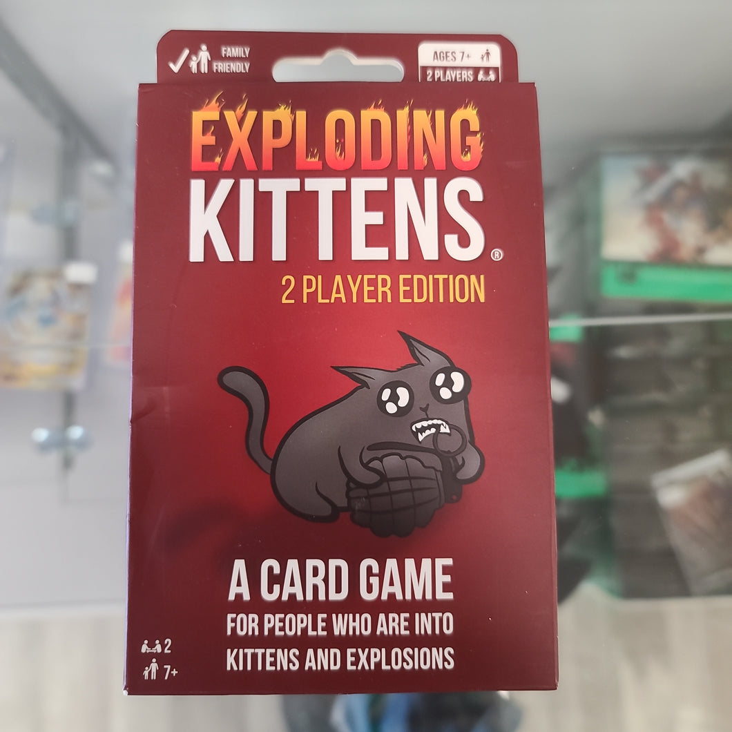 Exploding Kittens 2 player edition