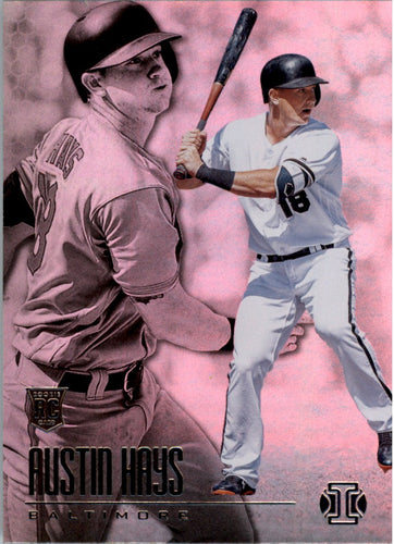 2018 Panini Chronicles Illusions Austin Hays RC Baltimore Orioles #16