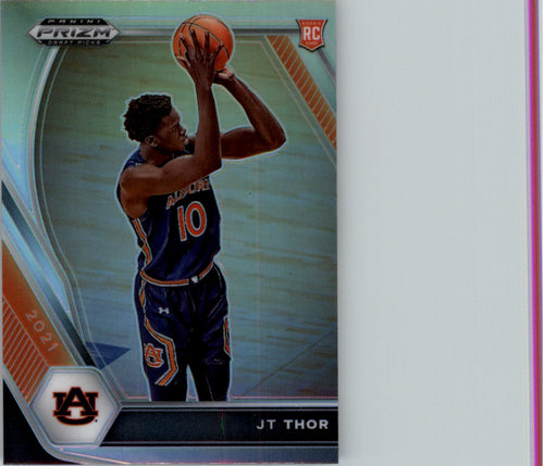 2021-22 Panini Prizm Draft JT Thor RC Charlotte Hornets #40 silver