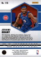 Load image into Gallery viewer, 2020-21 Panini Mosaic Jerami Grant Detroit Pistons #116