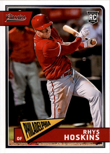 2018 Panini Chronicles Classics Rhys Hoskins RC Philadelphia Phillies #26