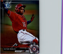 Load image into Gallery viewer, 2017 Bowman Chrome Prospects Victor Robles Washington Nationals #BCP219