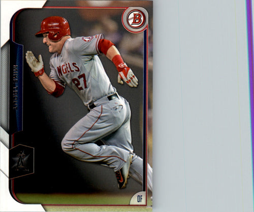 2015 Bowman Mike Trout Los Angeles Angels #50