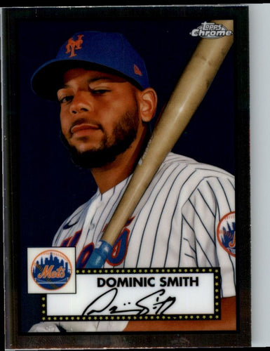 2021 Topps Chrome Platinum Anniversary Dominic Smith New York Mets #394
