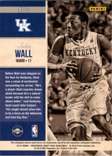 Load image into Gallery viewer, 2016-17 Panini Contenders Draft Picks Old School Colors John Wall Kentucky