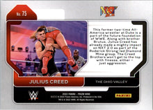 Load image into Gallery viewer, 2022 Panini WWE Prizm Julius Creeden RC #75