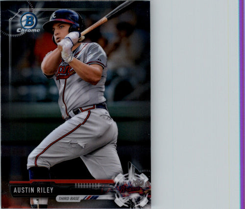 2017 Bowman Chrome Prospects Austin Riley Atlanta Braves #BCP161