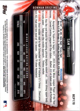 Load image into Gallery viewer, 2017 Bowman Chrome Prospects Sam Travis Boston Red Sox #BCP170