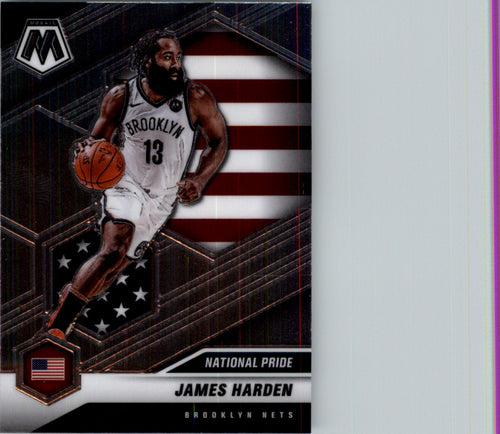 2020-21 Panini Mosaic James Harden Brooklyn Nets #256 USA