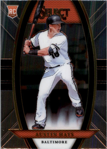 2018 Panini Chronicles Select Austin Hays RC Baltimore Orioles #17