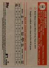 Load image into Gallery viewer, 2021 Topps Chrome Platinum Anniversary Jose Garcia Cincinnati Reds #35