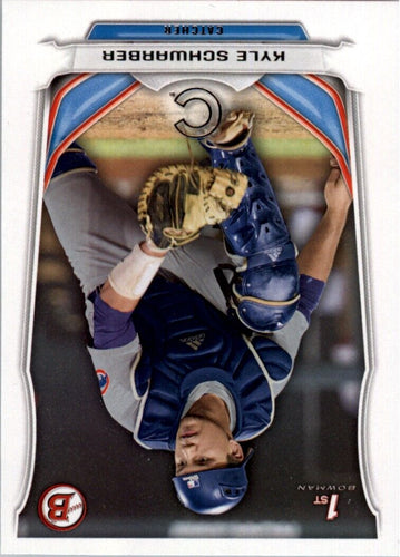 2014 Bowman Draft Picks & Prospects Kyle Schwarber Chicago Cubs #DP2