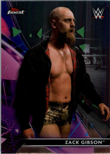 2022 Topps Finest WWE Zack Gibson #99