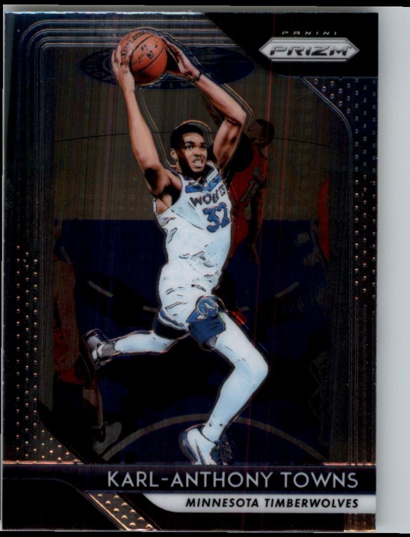 2018-19 Panini Prizm Karl-Anthony Towns Minnesota Timberwolves #107