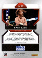 Load image into Gallery viewer, 2022 Panini WWE Prizm Sami Zayn #181