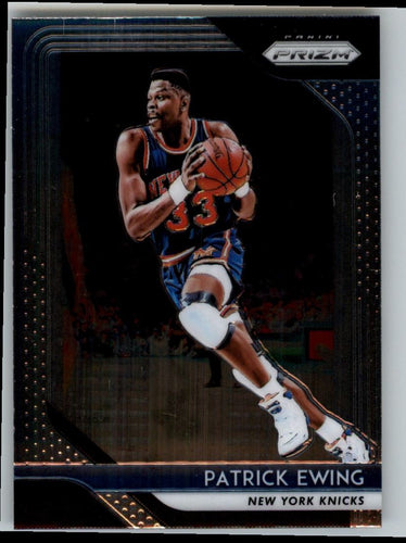 2018-19 Panini Prizm Patrick Ewing New York Knicks #105