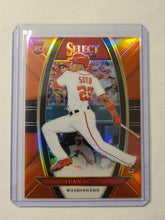 Load image into Gallery viewer, 2018 PANINI CHRONICLES SELECT-RED PRIZM #15 JUAN SOTO RC #/99 (NF01)