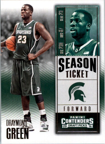 2016-17 Panini Contenders Draft Picks Draymond Green Michigan State Spartans #31