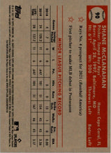 Load image into Gallery viewer, 2021 Topps Chrome Platinum Anniversary Shane McClanahan Tampa Bay Rays #90