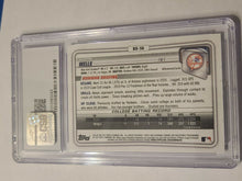 Load image into Gallery viewer, 2020 Bowman Chrome Austin Wells Rc #BD-56 CSG 9.5 gem mint