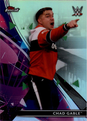 2021 Topps Finest WWE Chad Gabler #49 Refractor