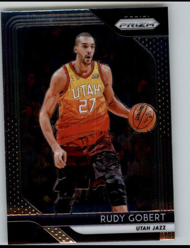 2018-19 Panini Prizm Rudy Gobert Utah Jazz #193