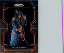 Load image into Gallery viewer, 2022 Panini WWE Prizm Sasha Banks #102