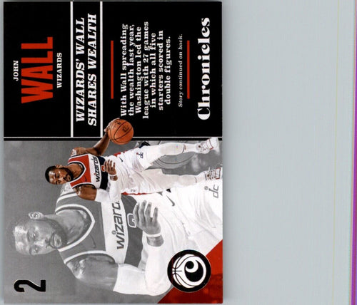 2018-19 Panini Status John Wall Washington Wizards #71