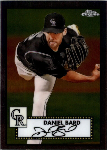 2021 Topps Chrome Platinum Anniversary Daniel Bard Colorado Rockies #232