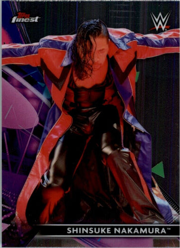 2021 Topps Finest WWE Shinsuke Nakamura #70