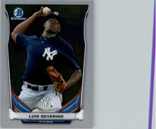 Load image into Gallery viewer, 2014 Bowman Draft Picks &amp; Prospects Chrome Top Luis Severino New York Yankees